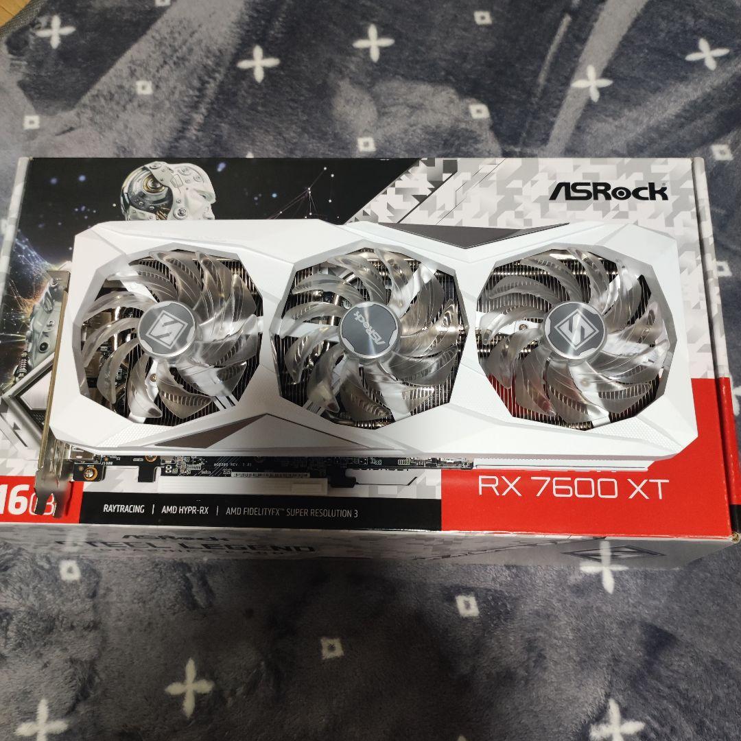 グラフィックボード・グラボ・ビデオカード ASRock RX 7600 XT