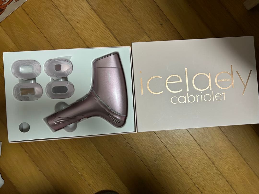 icelady cabriolet 脱毛器 ピンク