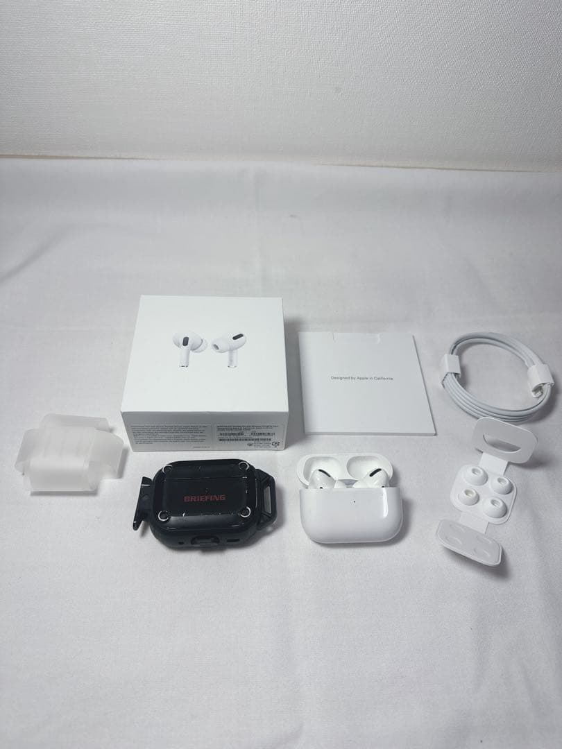 【完動品】アップル　AirPodsプロ第1世代　ブリーフィングケースおまけ
