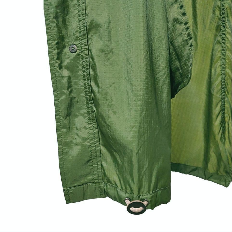 プライベートホワイト ハンドメイド フィッシュテール ナイロンコート XL相当