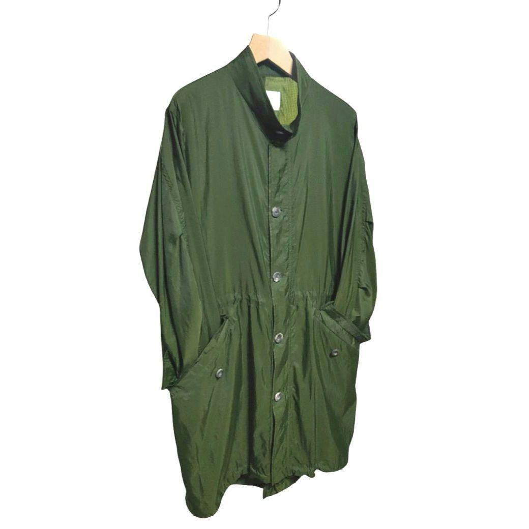 プライベートホワイト ハンドメイド フィッシュテール ナイロンコート XL相当