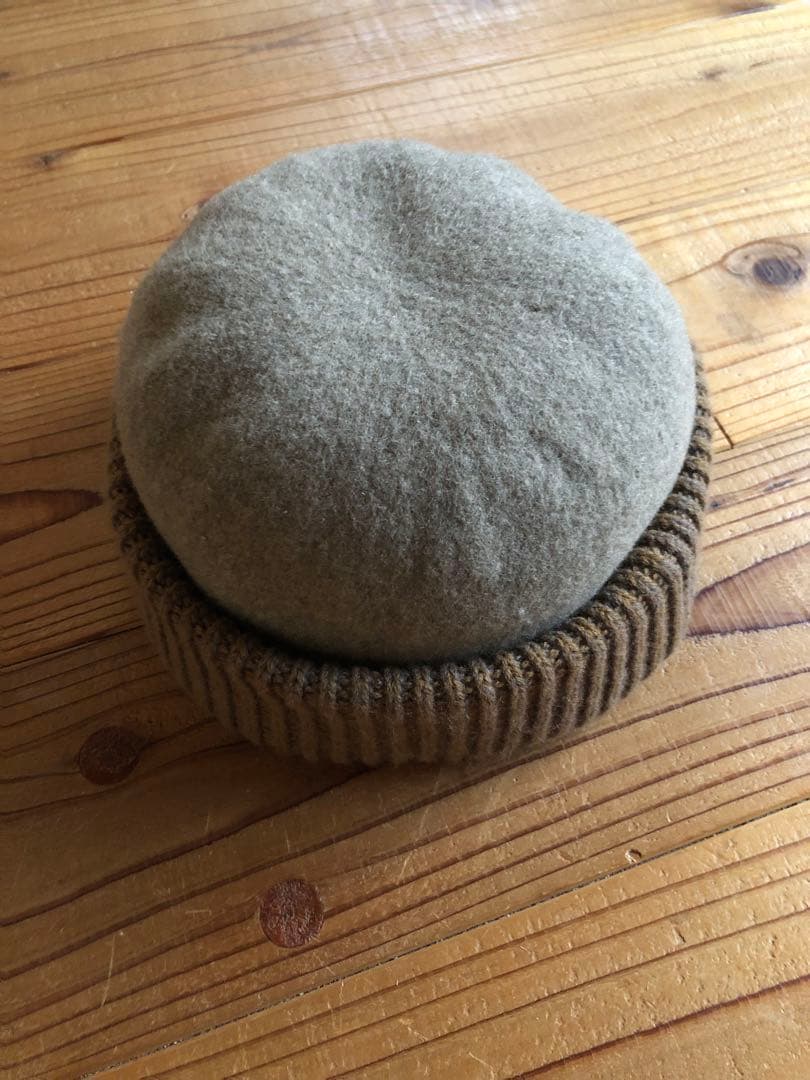 chisaki チサキ　ウールキャップ　ニット帽