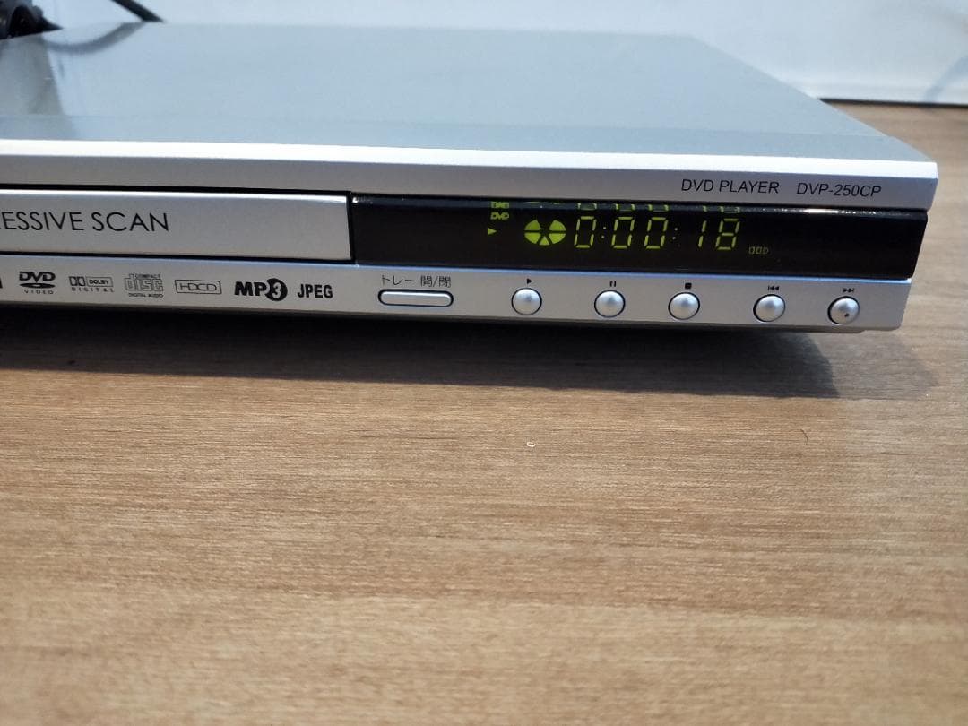 ＝レア品＝サイテック DVDプレイヤー DVP-250CP(フリフリ)