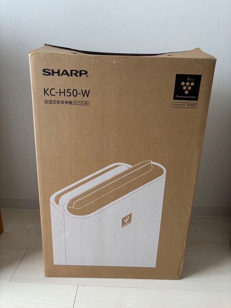 ※山本【未使用、保証書＆説明書なし】シャープ 加湿空気清浄機