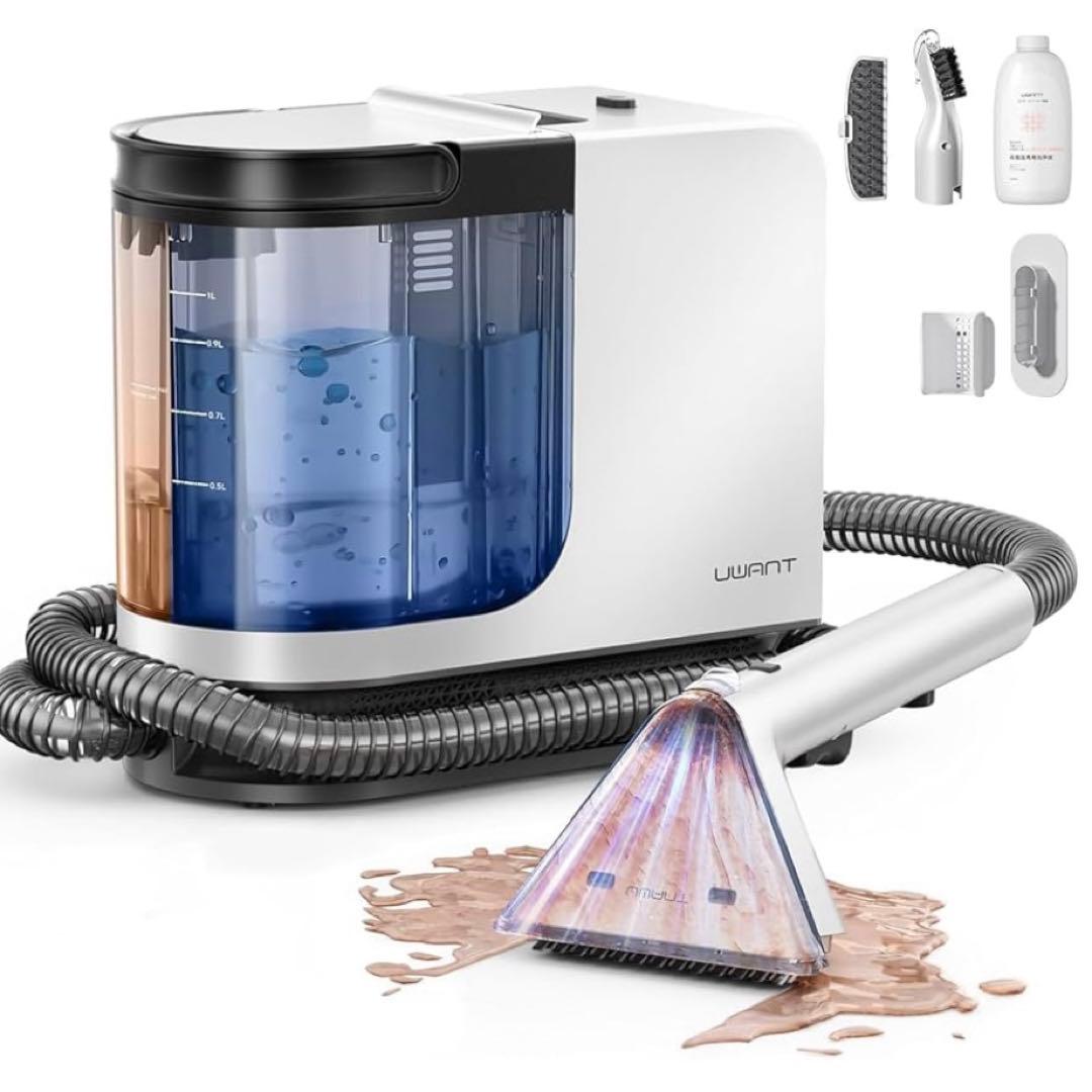 【専用】布洗浄機 12KPa 強力吸引力 カーペットクリーナー 電動洗浄機 掃除