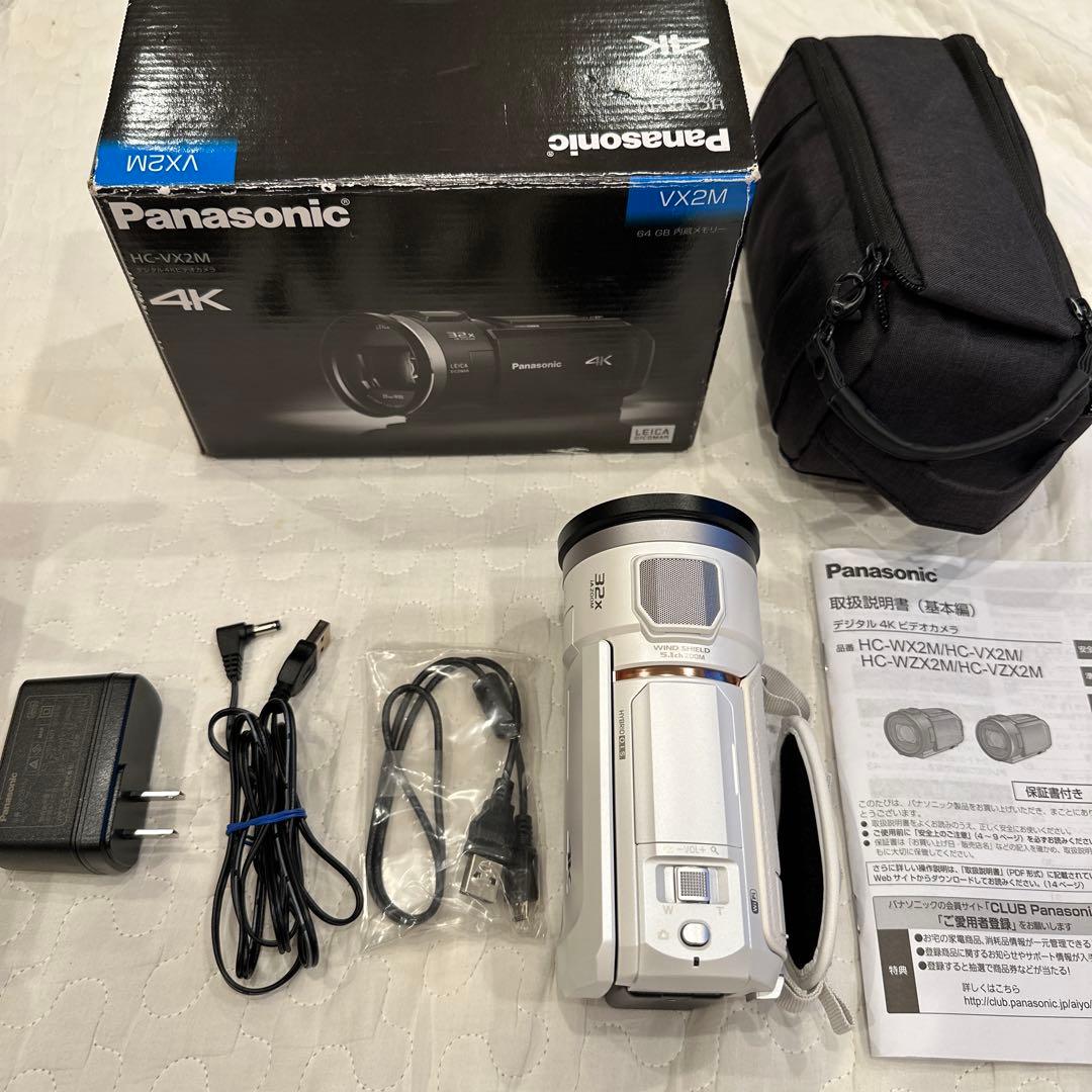 Panasonic HC-VX2M 4Kビデオカメラ本体