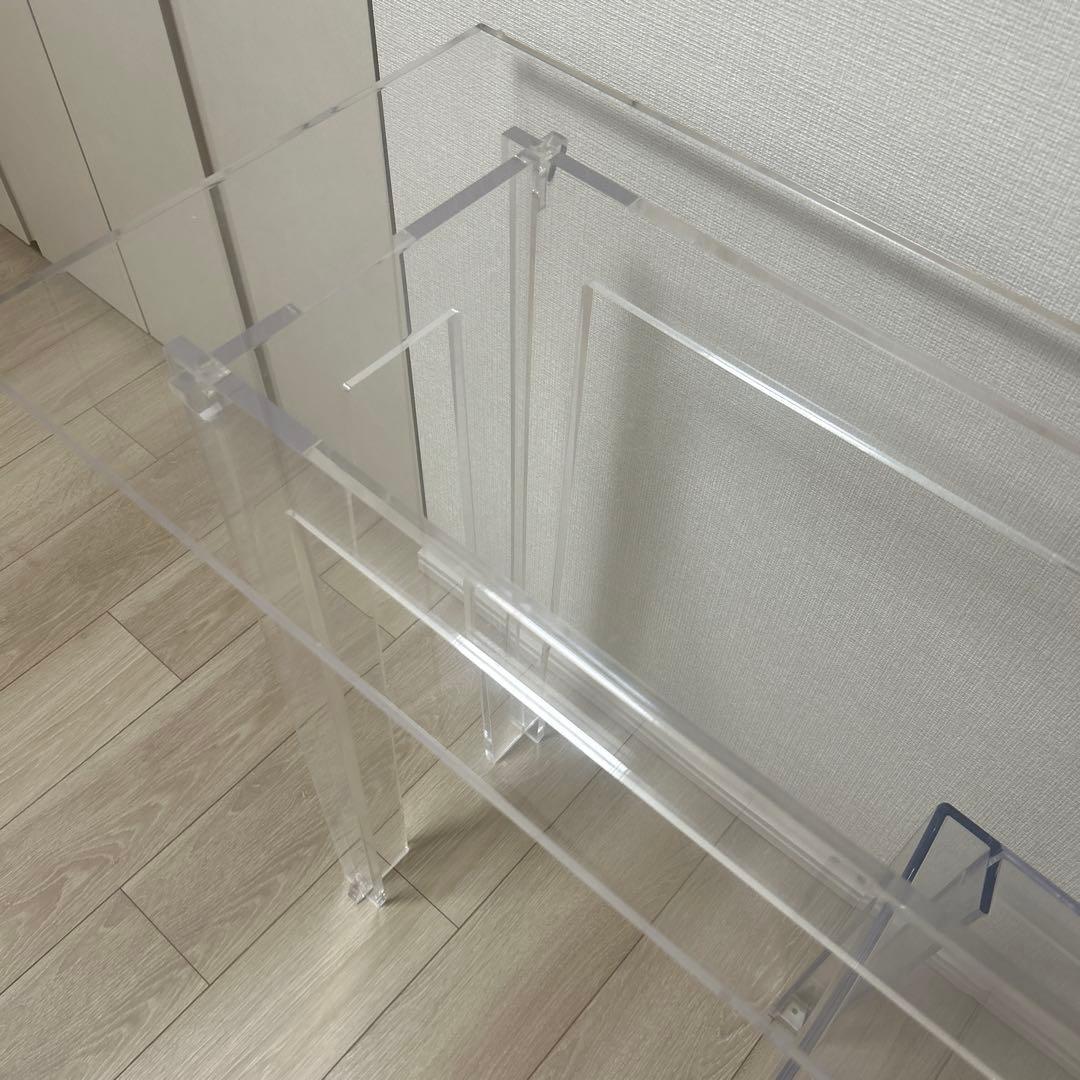 【ふかぼ】STAUBER ベストクリアデスク - アクリルクラシック