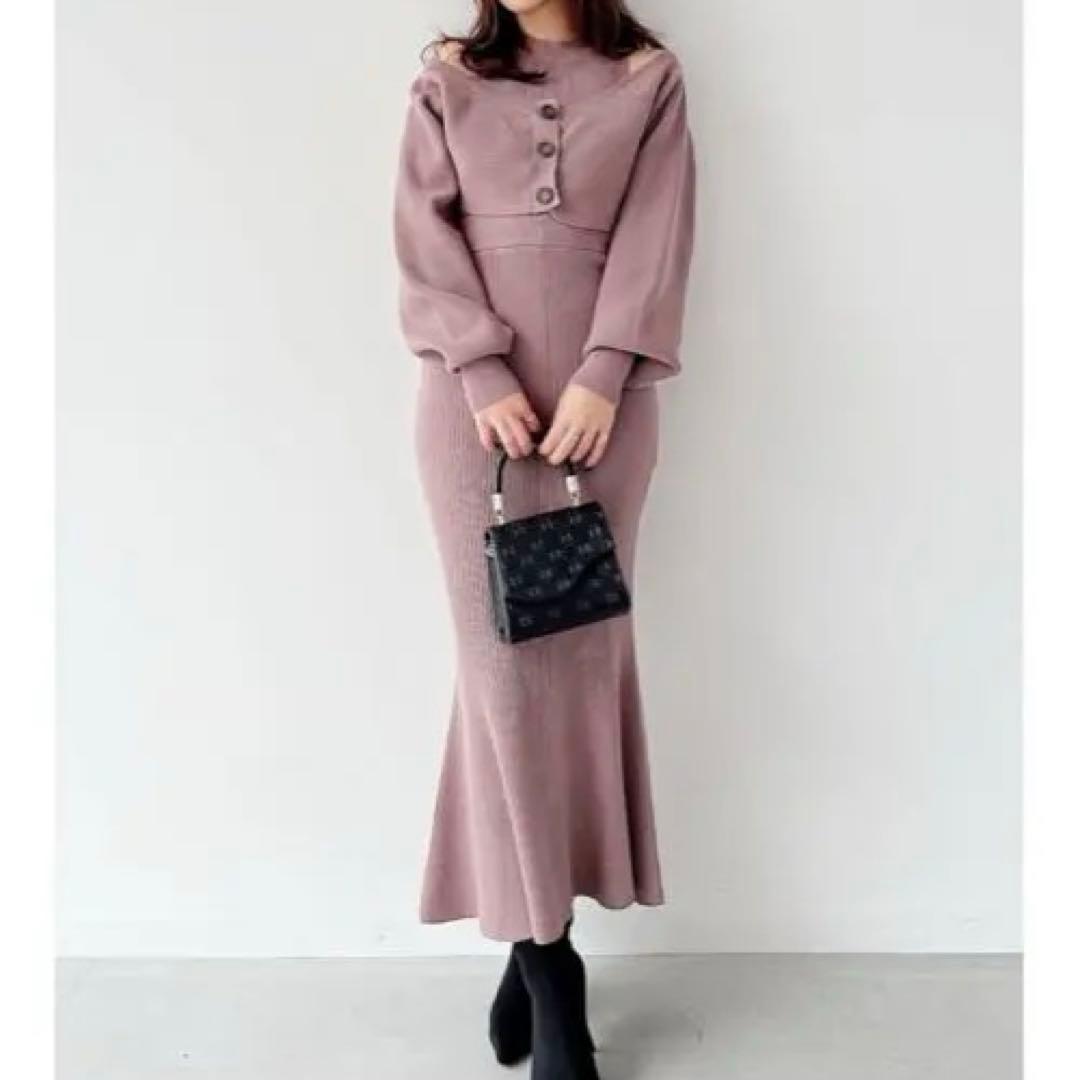 RESEXXY リゼクシー ニットワンピース 2点セット