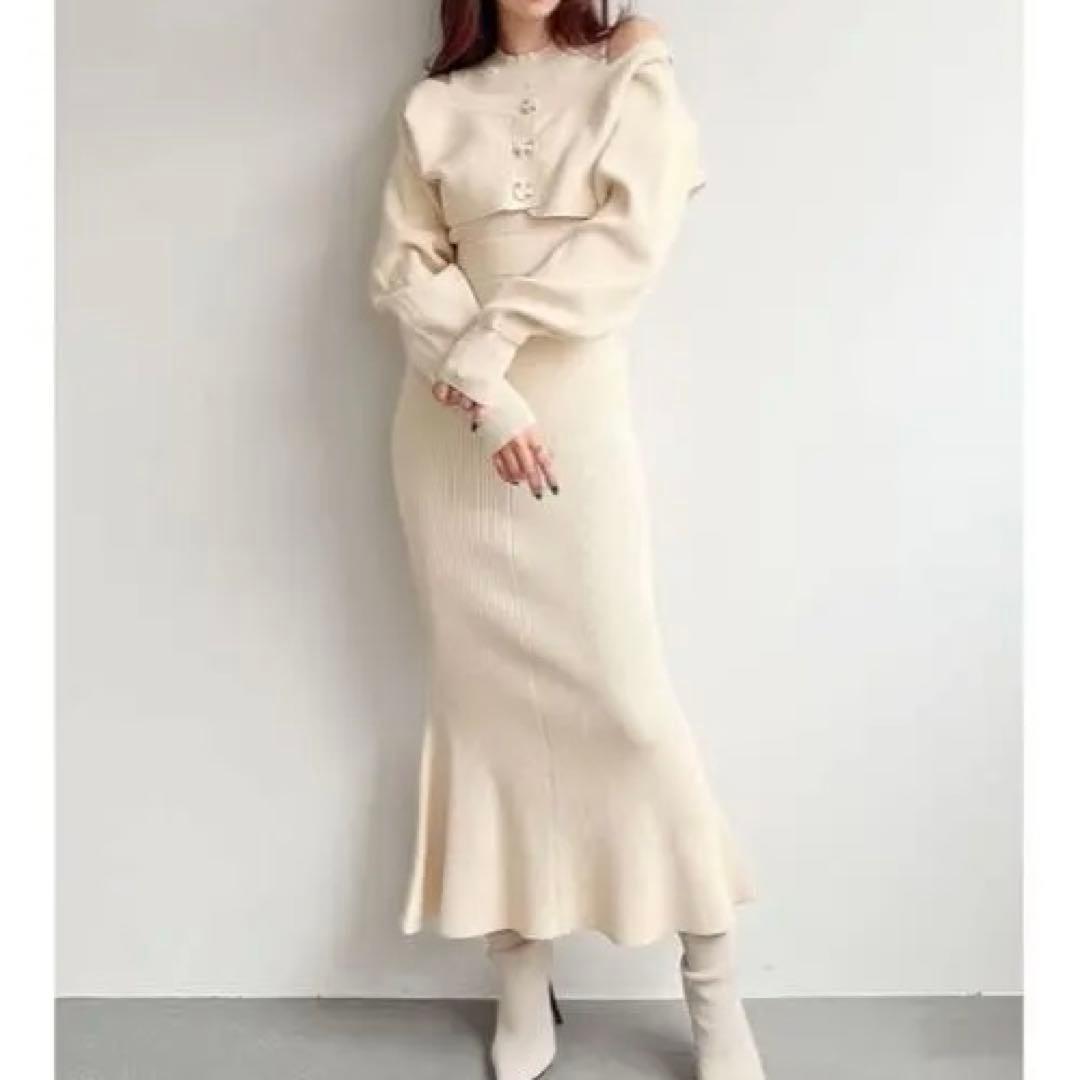 RESEXXY リゼクシー ニットワンピース 2点セット