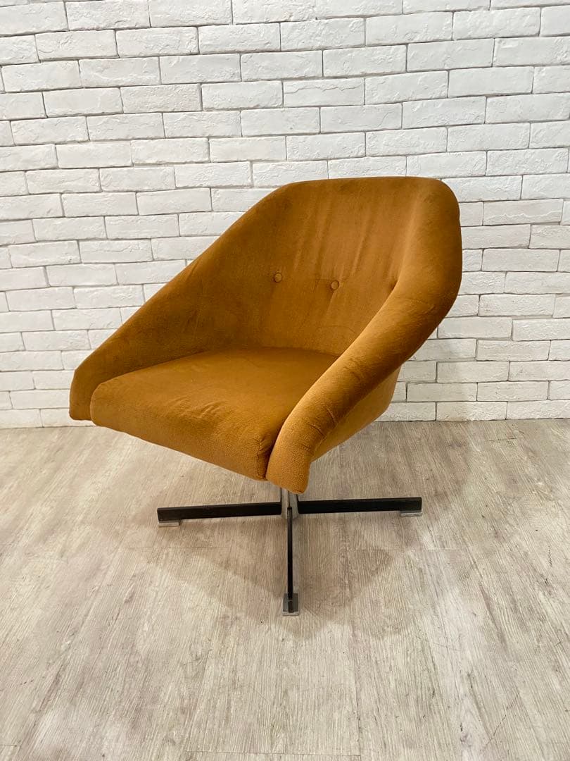 【東京都23区配送無料】1960’s ビンテージ ラウンジ　チェア　椅子　ソファ