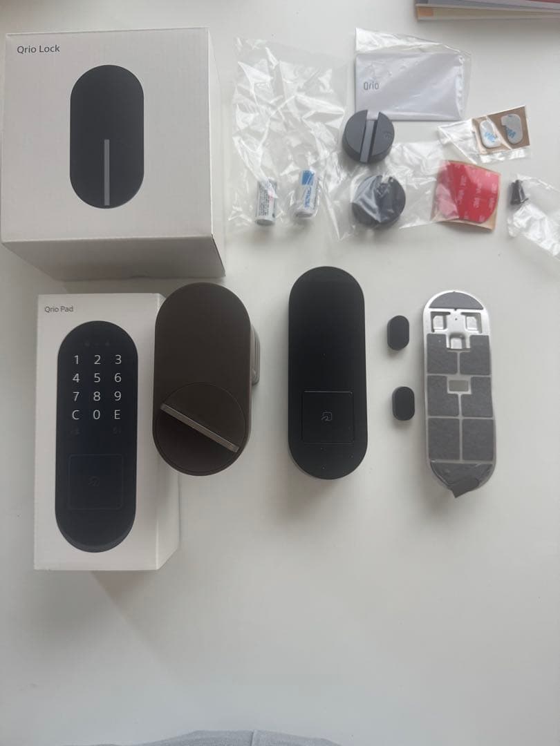 Qrio Lock&Qrio Padセット ブラウン