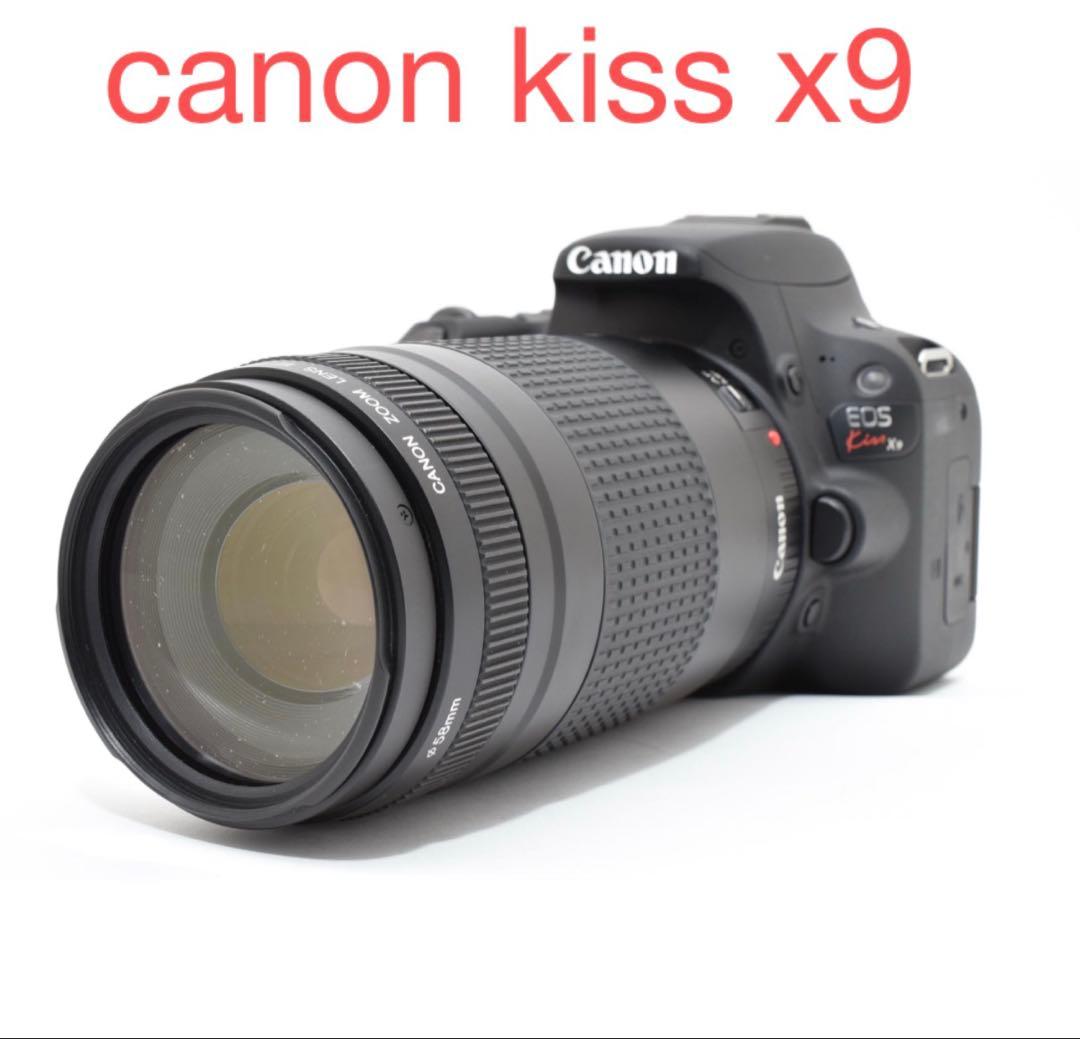 デジタル一眼レフカメラCanon EOS Kiss X9望遠レンズセット