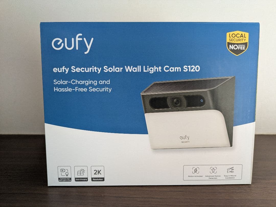 【新品】Anker eufy Solar WallLight Cam S120