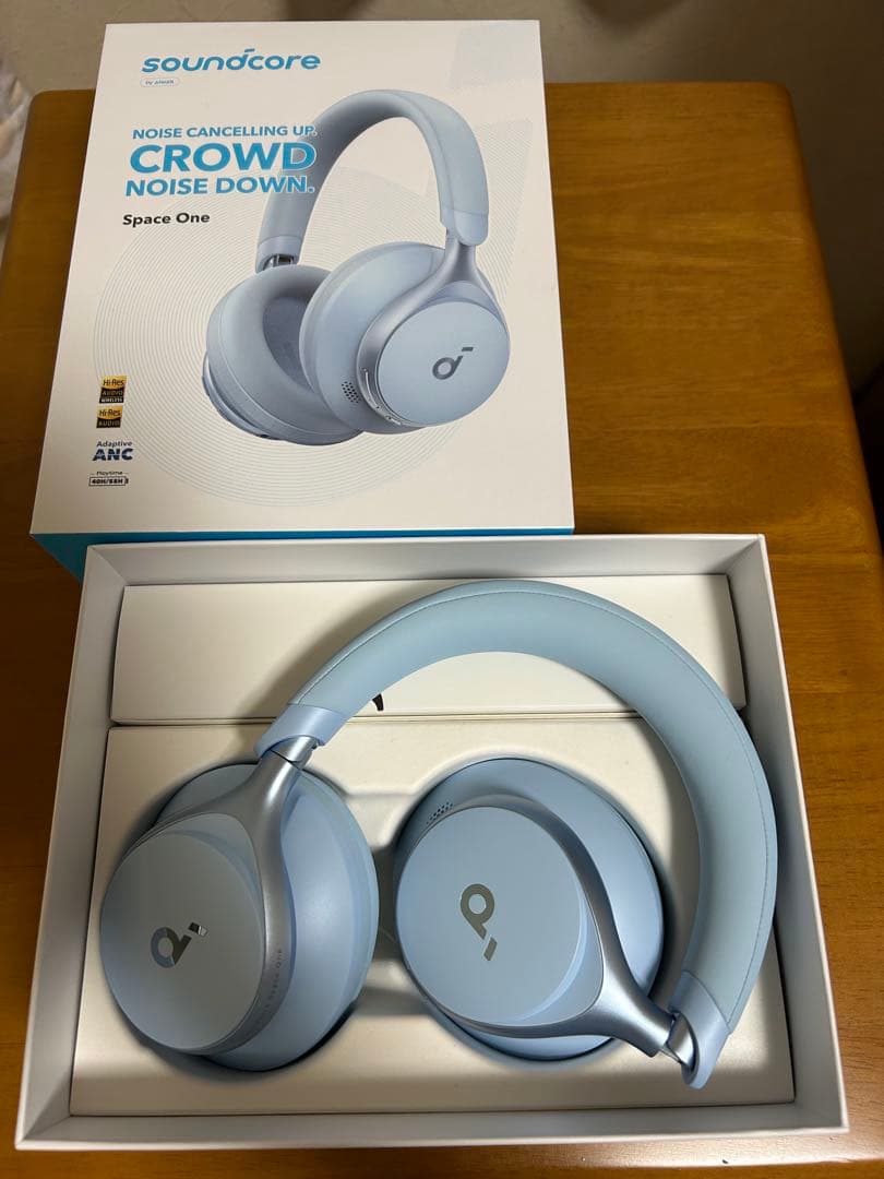 Anker soundcore Space One ワイヤレスヘッドホン