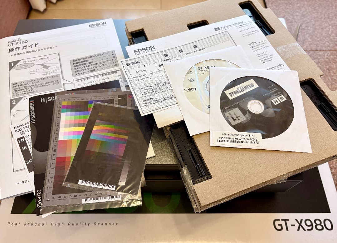 EPSON GT-X980 フォト・グラフィックスキャナー A4 CCD 高画質