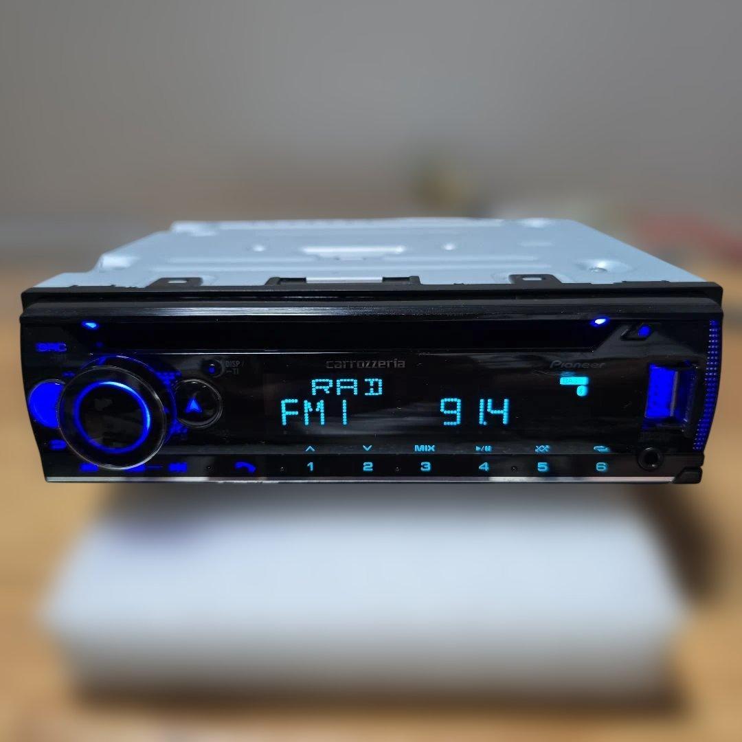 Pioneer 1DNサイズ Bluetooth内蔵 CD カーオーディオ