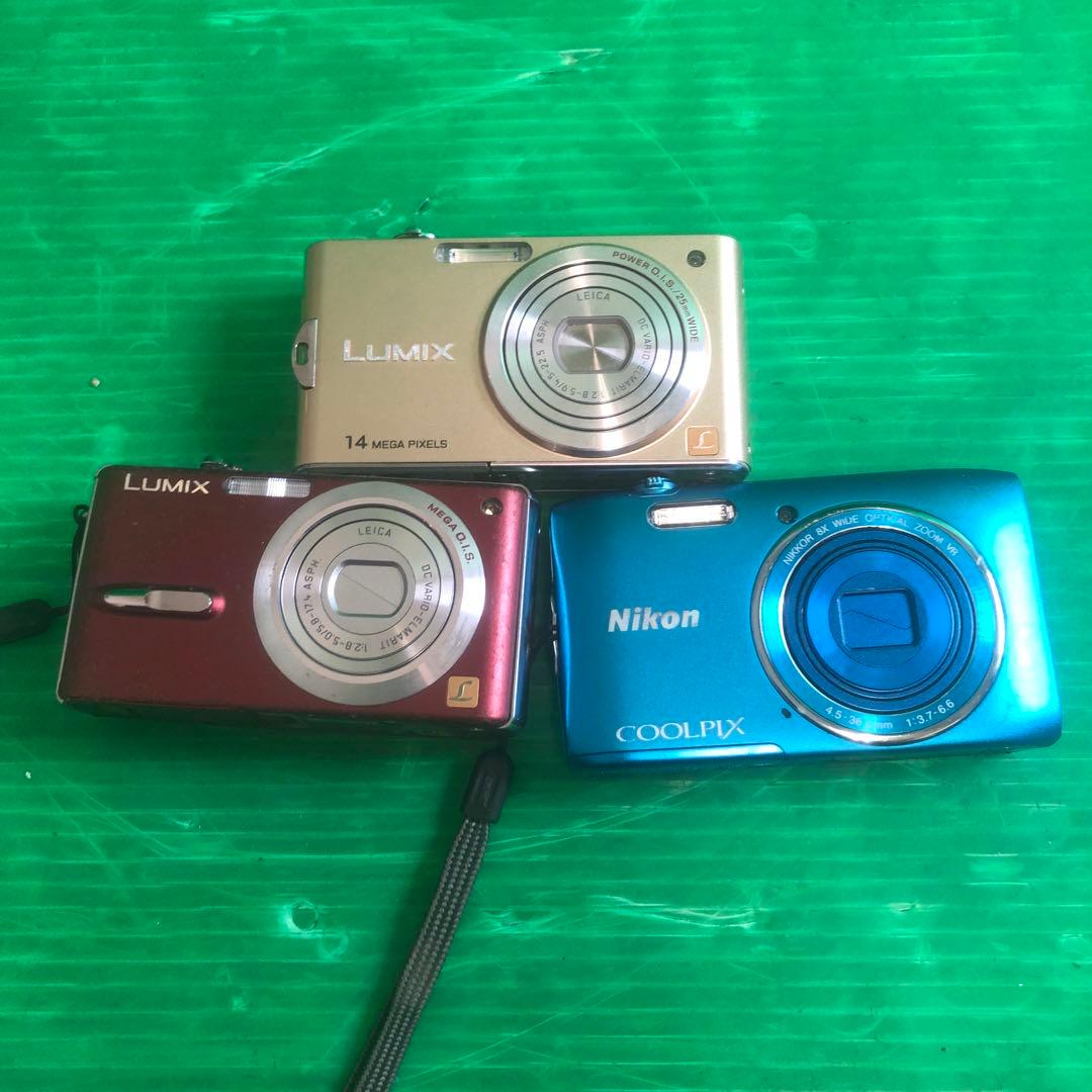Panasonic Lumix Nikon CoolPix デジタルカメラ