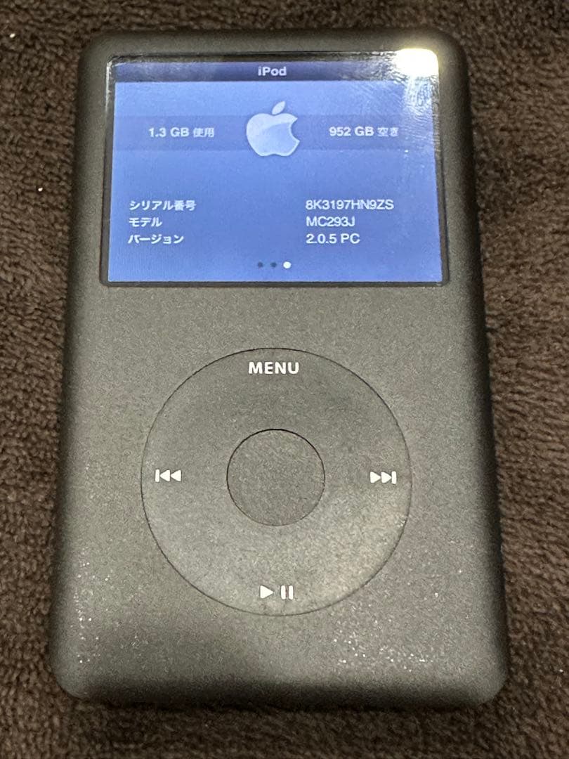 iPod classic 7.5世代　1TB ssd 2000mAhバッテリー