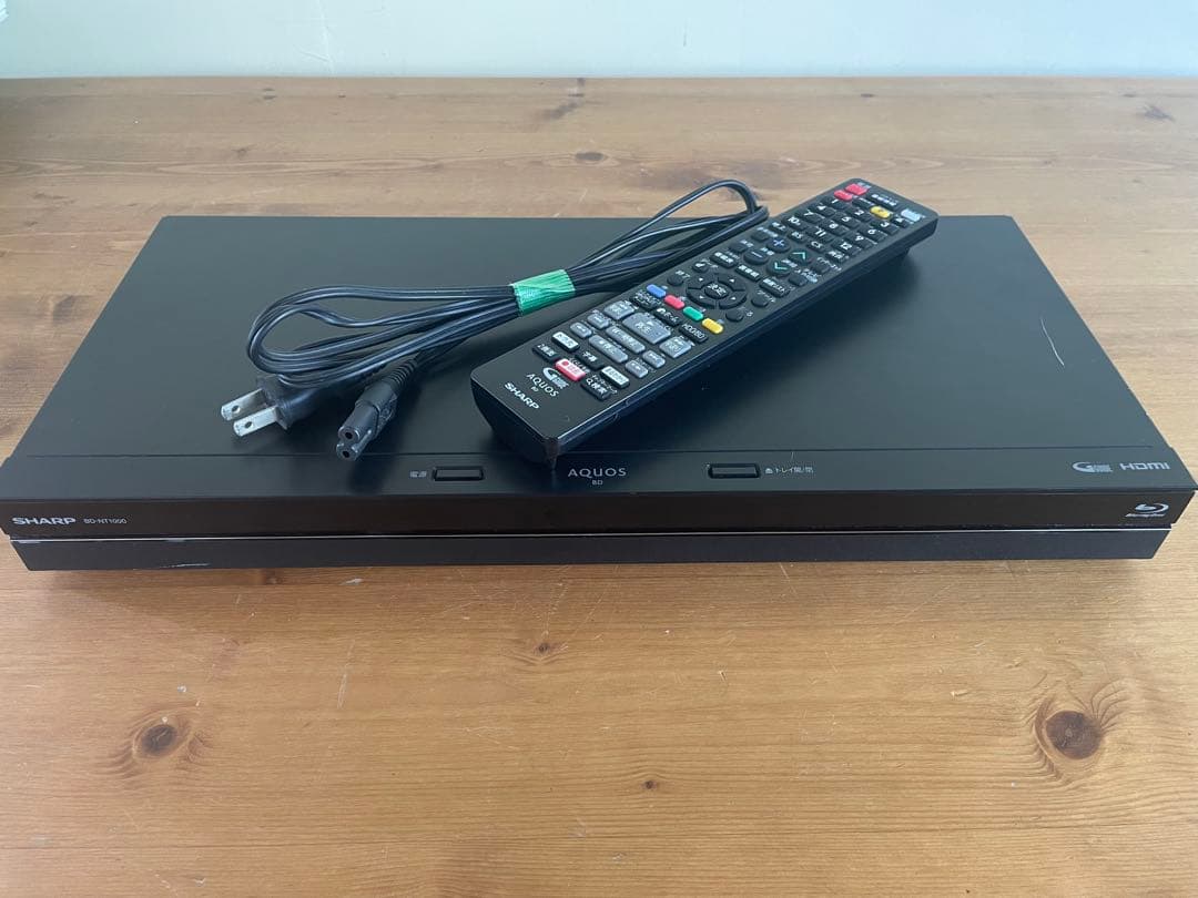 SHARP ブルーレイディスクレコーダー BD-NT1000