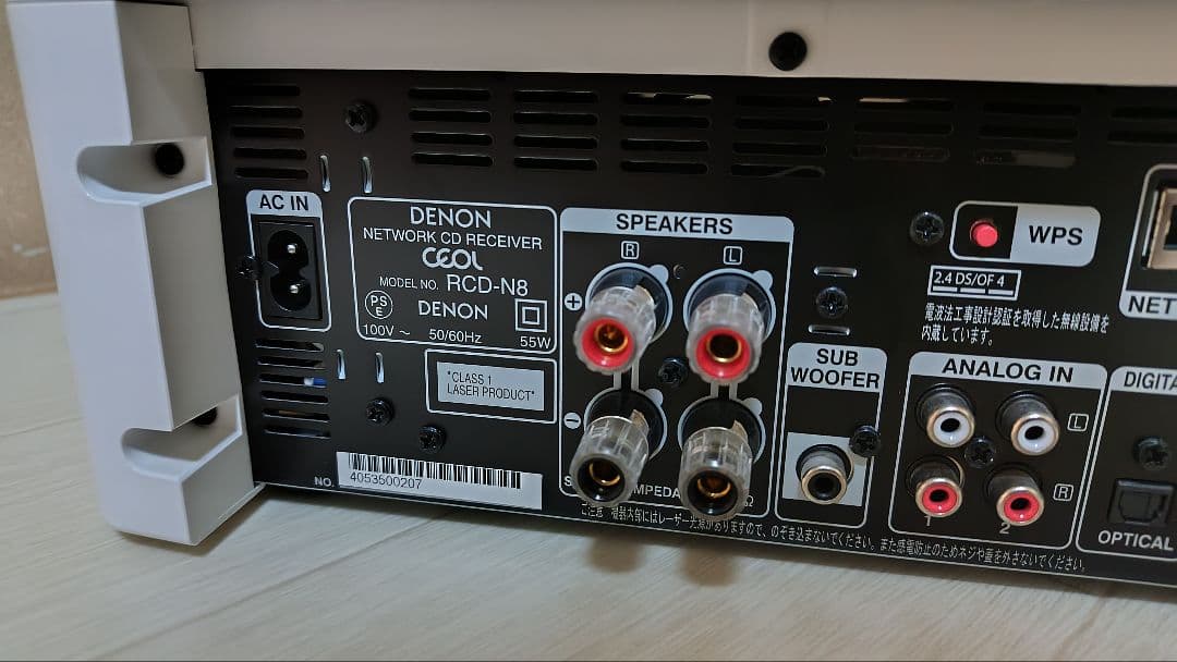 2014年製　 DENON CEOL RCD-N8 ネットワークCDレシーバー