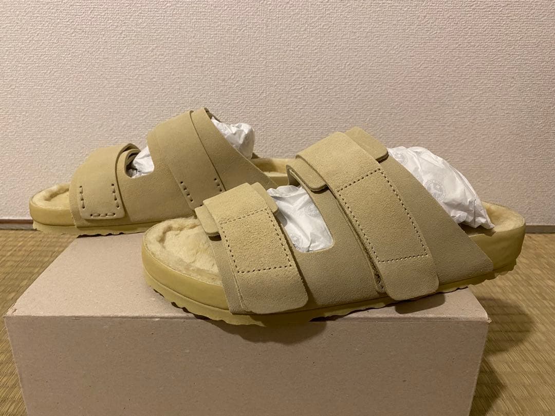 靴 TEKLA BIRKEN STOCK UJI beige 42