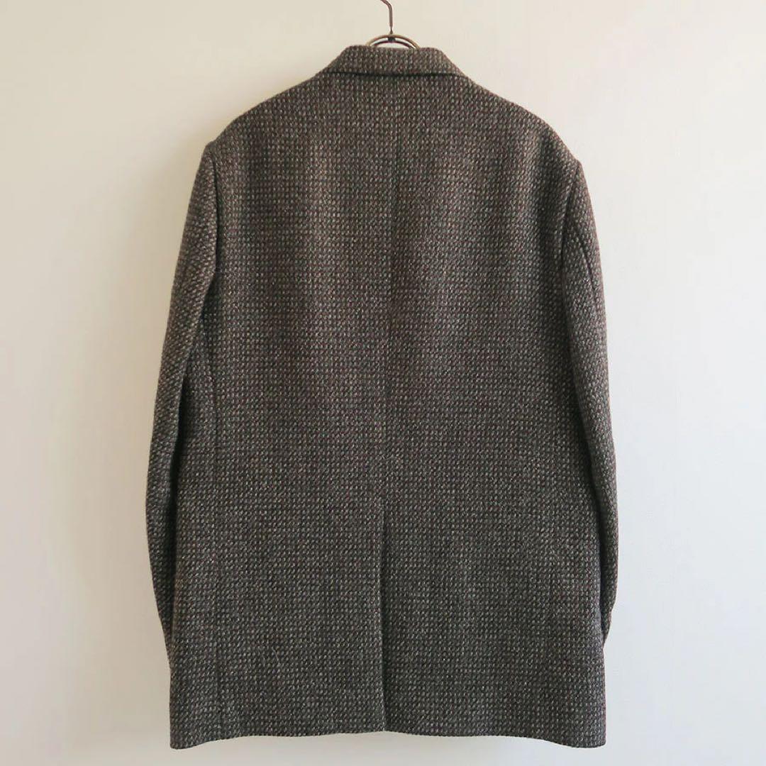 オーラリーALPACA WOOL SILK TWEED OVER JACKET