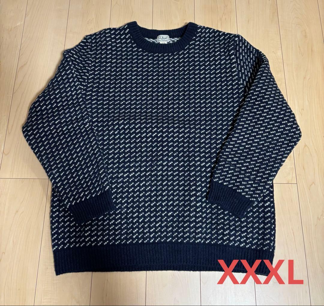 【L.L.Bean】バーズアイセーター XXXL