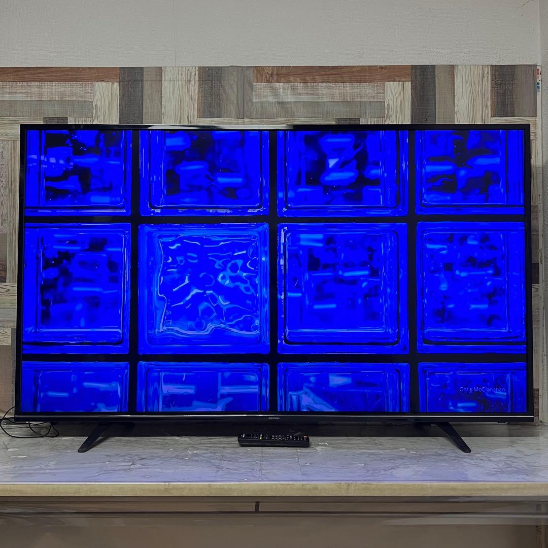 全国送料込❣️アイリスオーヤマ65V4k液晶テレビ東芝製LSIは画面操作見やすい