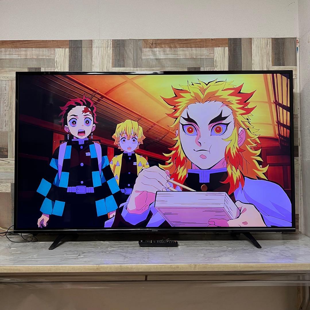 全国送料込❣️アイリスオーヤマ65V4k液晶テレビ東芝製LSIは画面操作見やすい