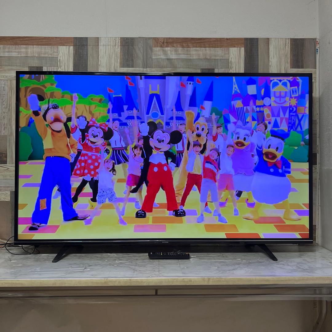 全国送料込❣️アイリスオーヤマ65V4k液晶テレビ東芝製LSIは画面操作見やすい