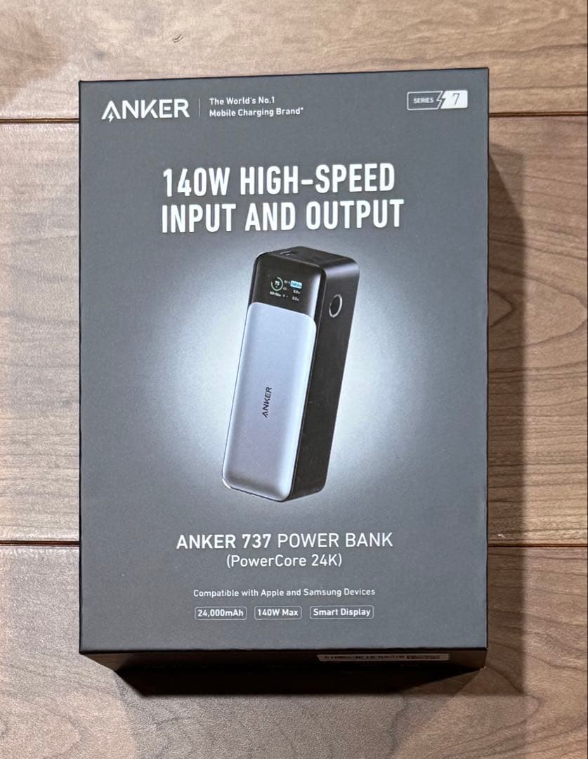 新品未開封 Anker 737 Power Bank ‎A1289