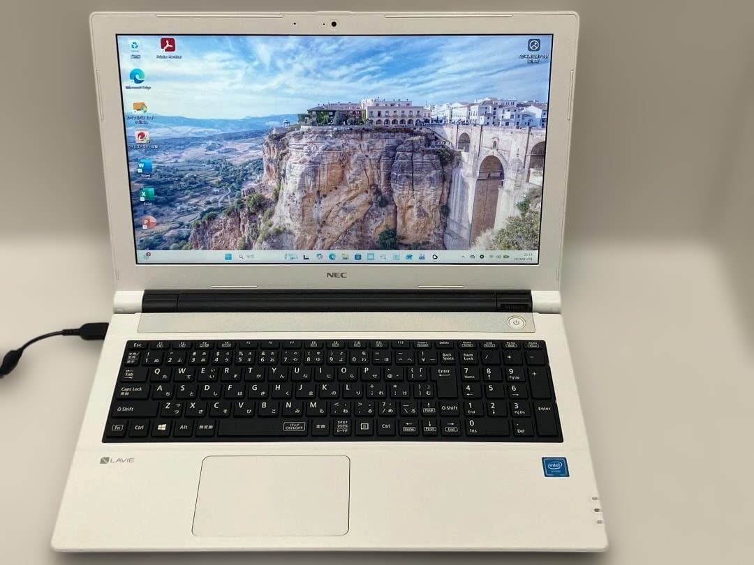 NECノートパソコン Celeron/8GB/新品SSD/Windows11