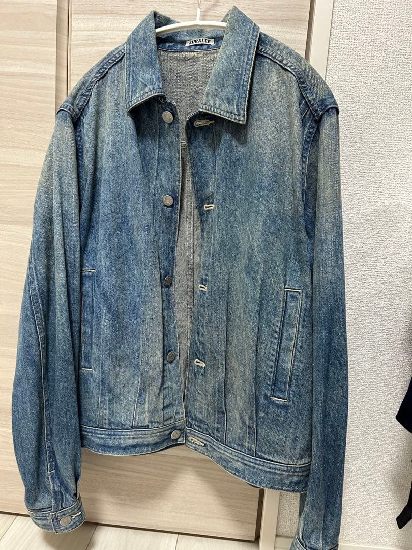 ジャケット・アウター 23AW SELVEDGE FADED LIGHT DENIM BLOUSON