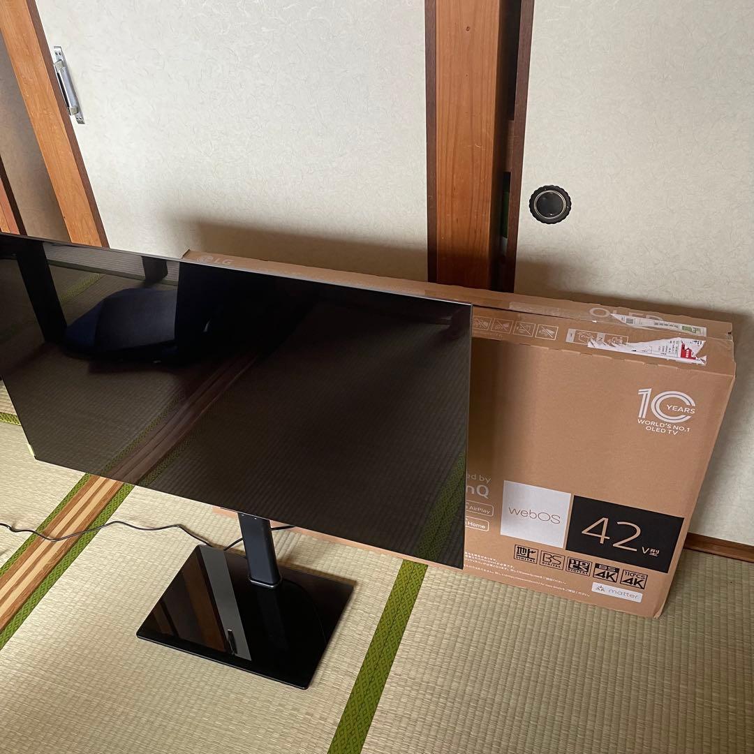 LG OLED42C3PJA 4K有機ELテレビ 4Kチューナー内蔵 42V型