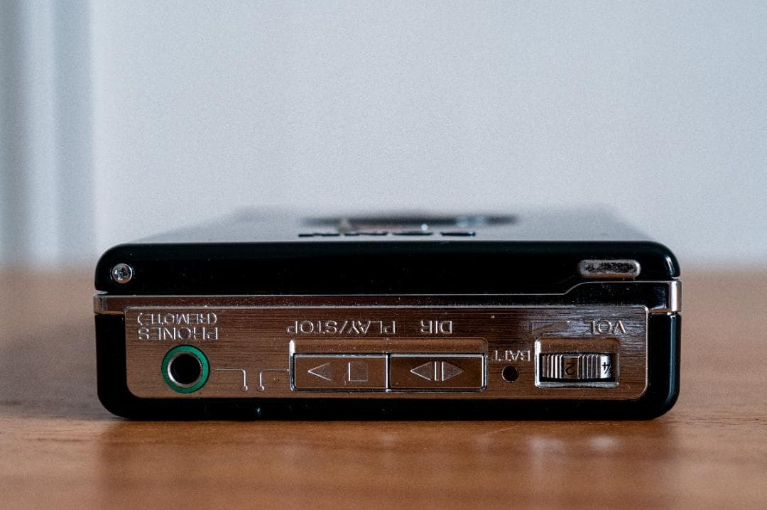 SONY WALKMAN WM-109 ブラック 電池ボックス付 整備品 OH