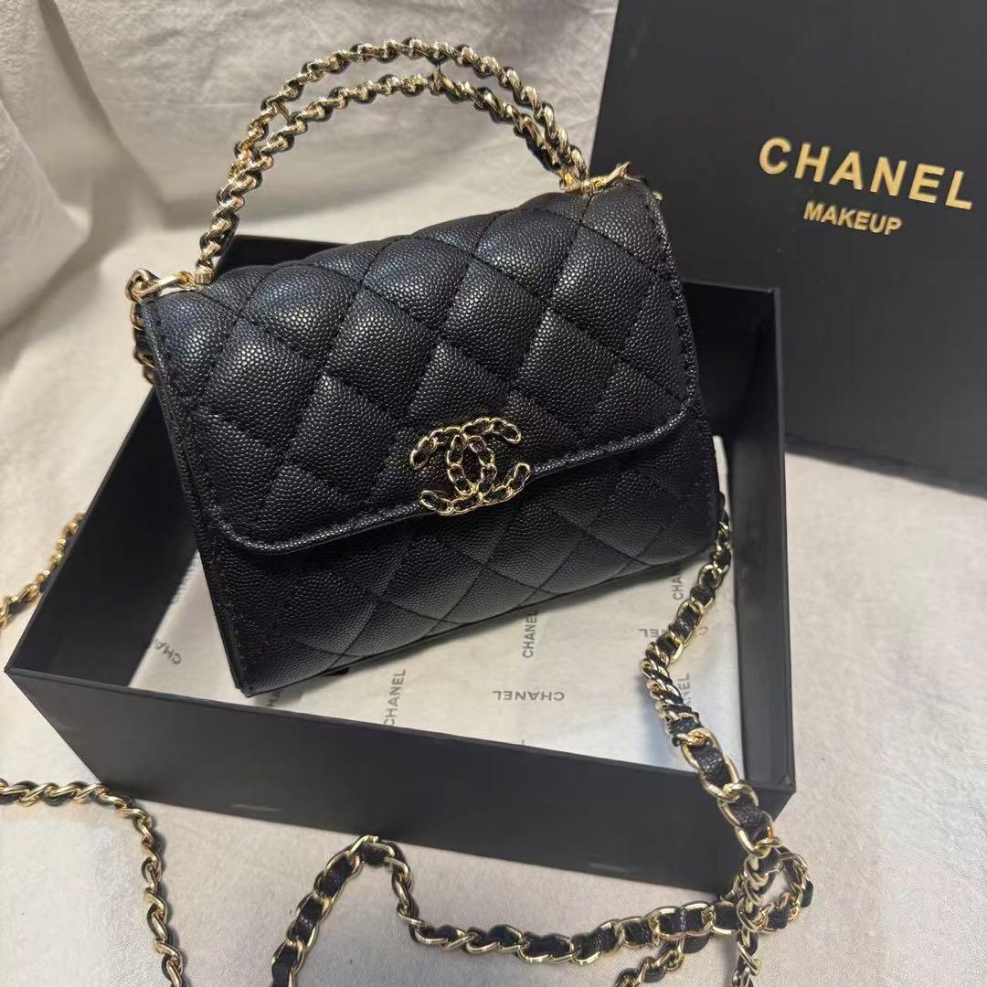 VIP顧客限定 ノベルティ キャビアスキン ショルダーバッグ ミニ