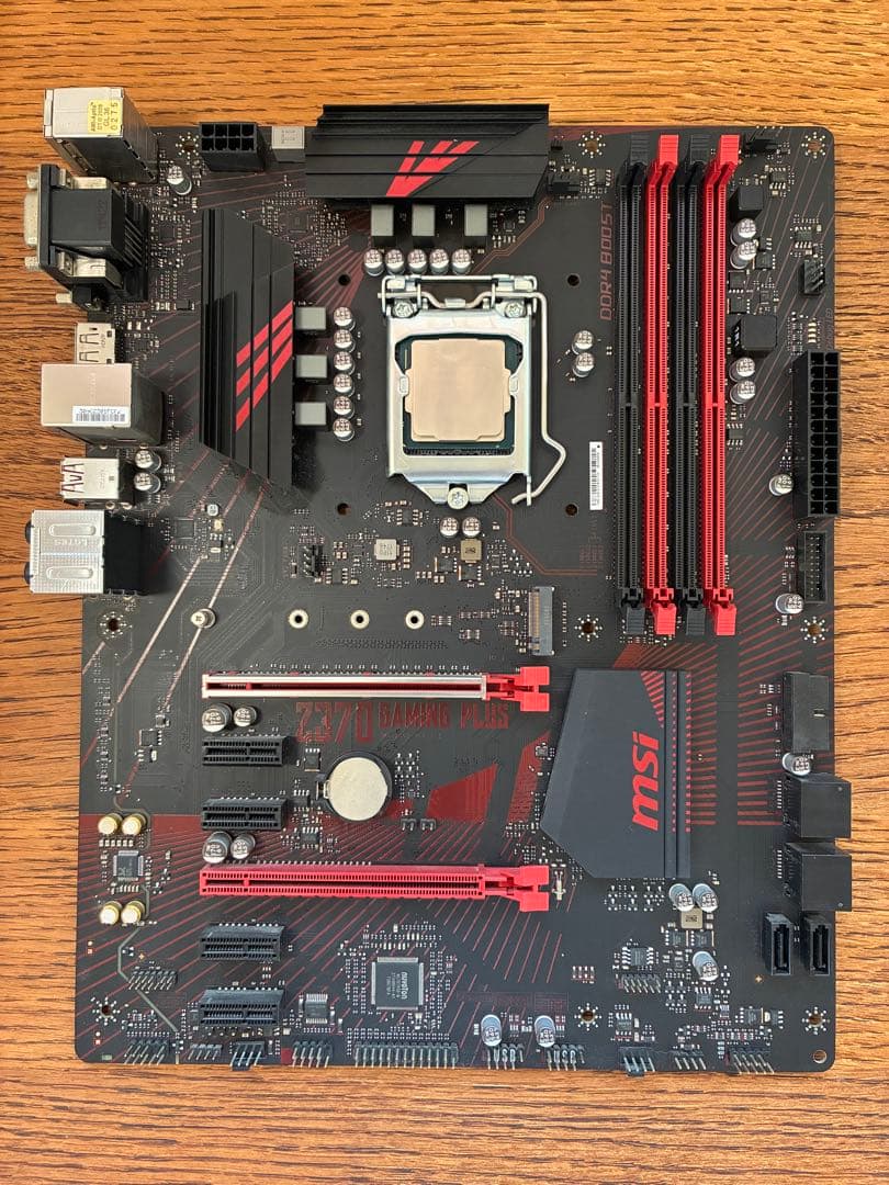MSI Z370 + i5-8400 マザーボード CPU