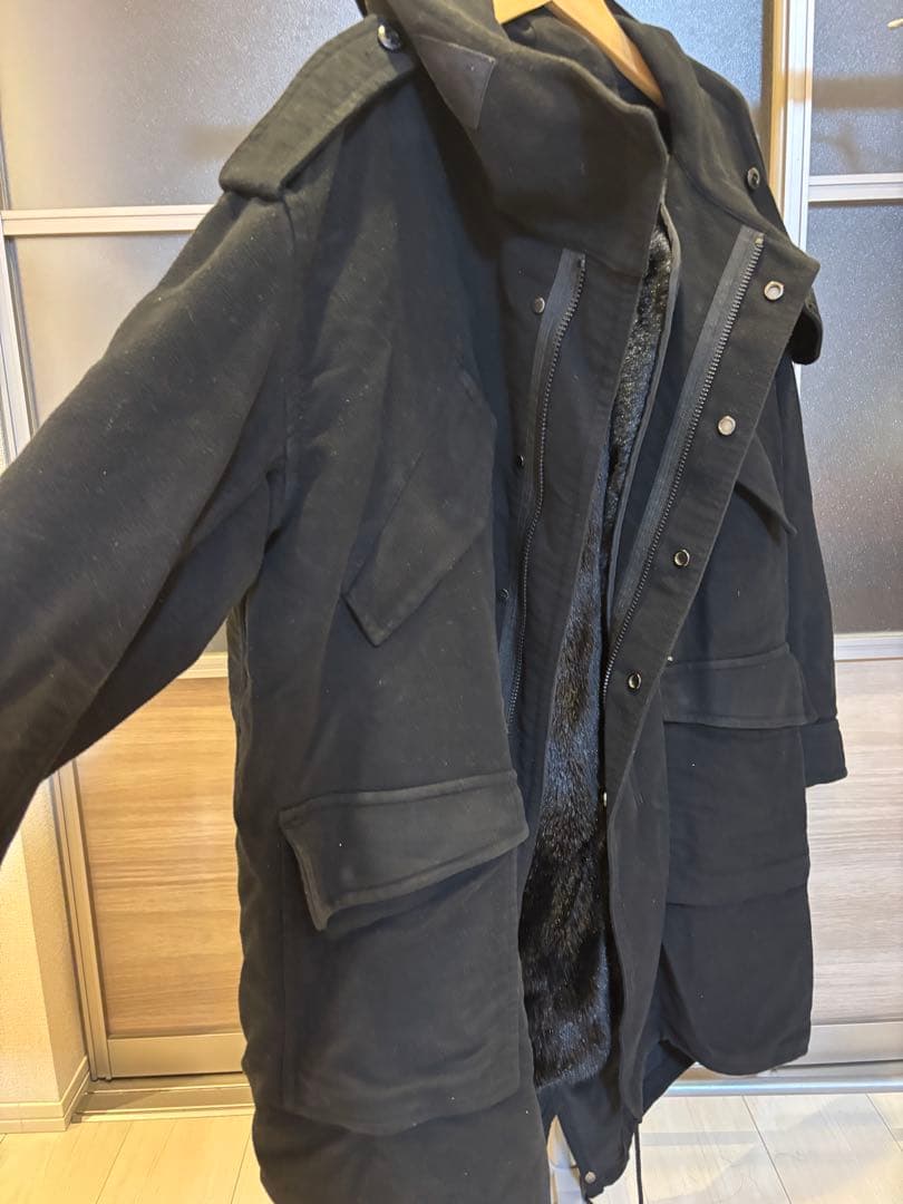 JOHN LAWRENCE SULLIVAN モッズコート　黒