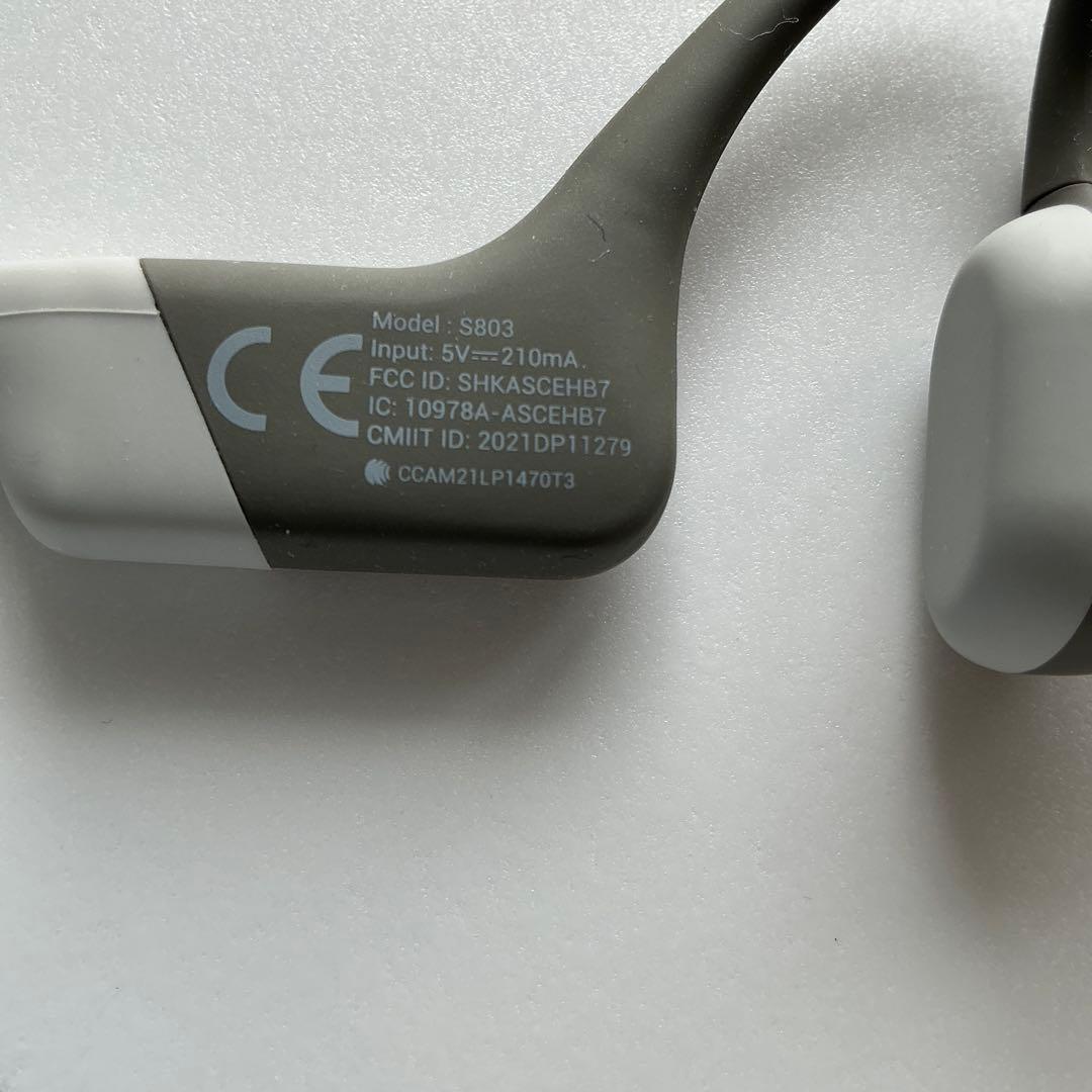 ●★SHOKZ OPENRUN S803骨伝導イヤホン グレー