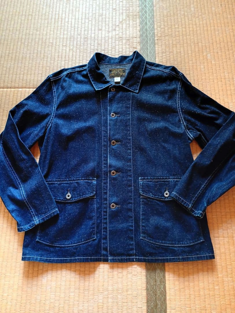 RRL USARMY デニムカバーオール インディゴ リミテッド ボルチモア　L