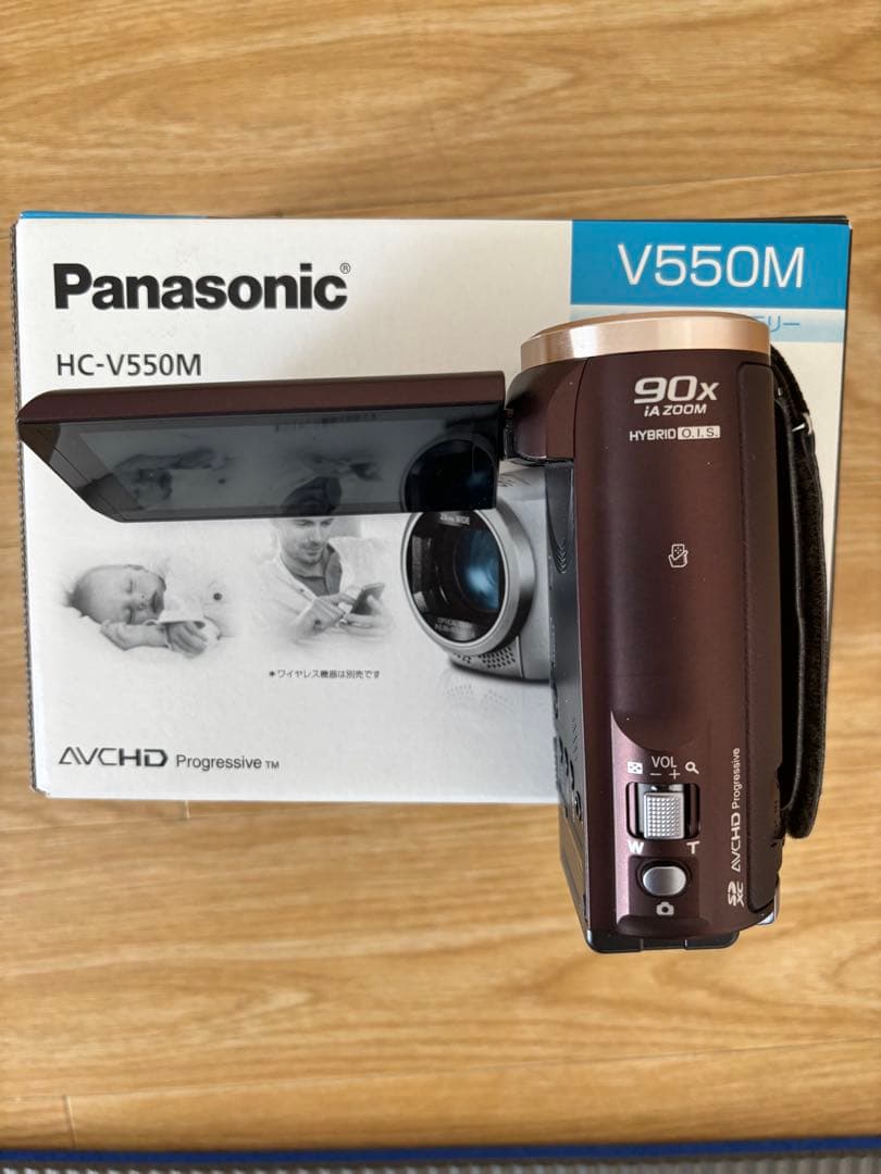 Panasonic HC-V550M Wi-Fi搭載 フルHDビデオカメラ