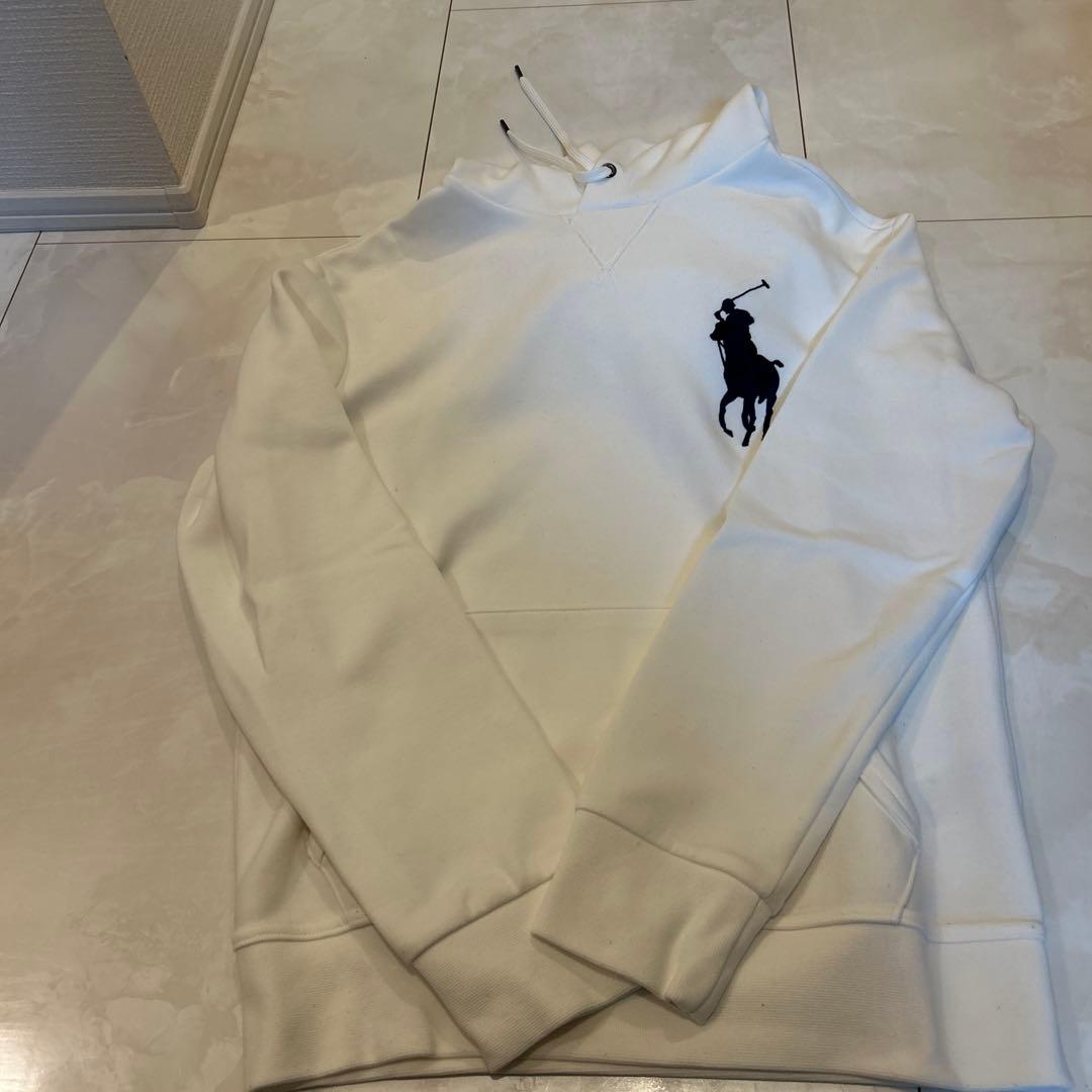 Polo Ralph Lauren ホワイト パーカー XS美品