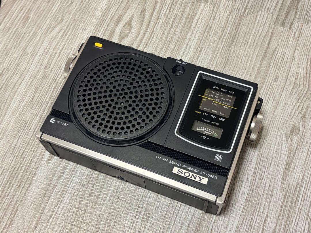 SONY ICF-5450 ラジオ　動作確認済