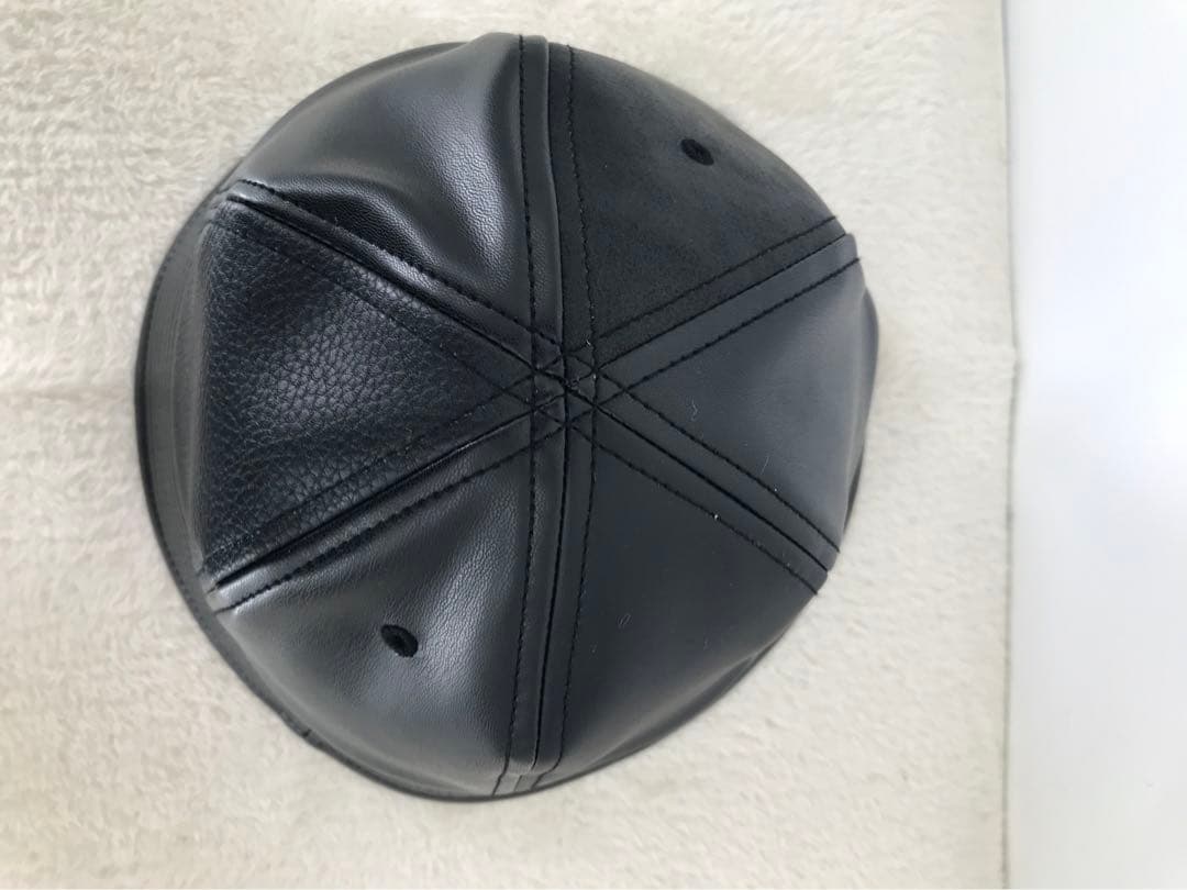 コムデギャルソンオム　バケットハット　フェイクレザー