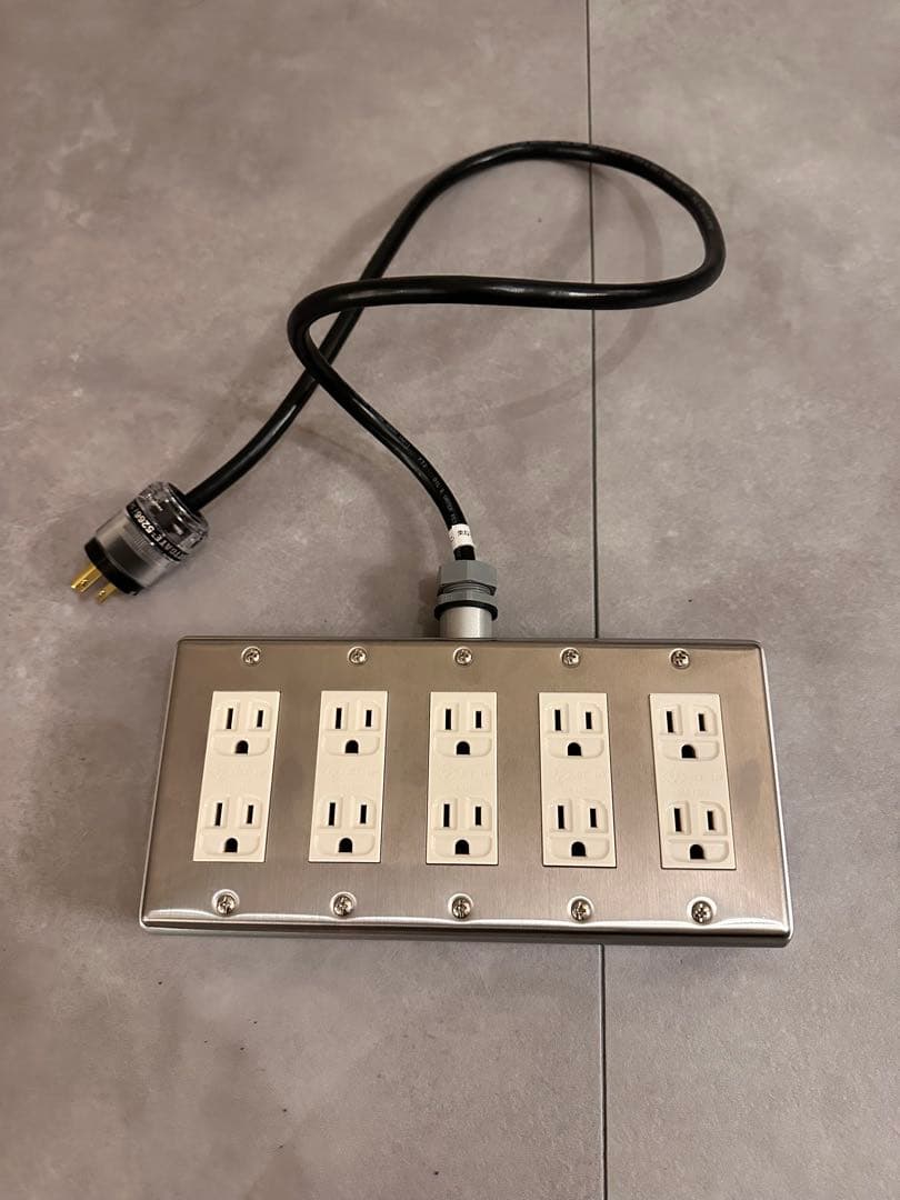 超越重鉄タップ　プロケーブル　オーディオ電源　10個口