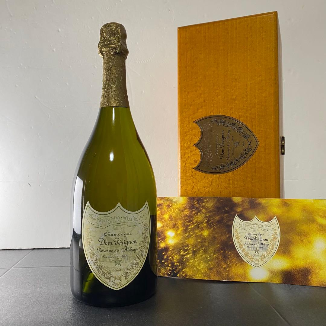 ドンペリニヨン レゼルヴ ド ラベイ ゴールド 1999 ドンペリ　箱付き　木箱