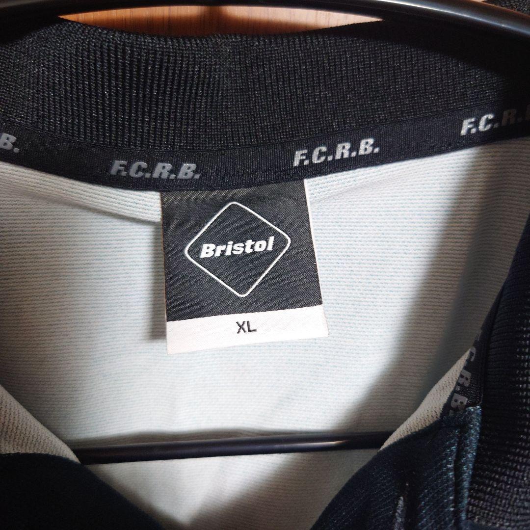 Bristol XL ネイビー/ホワイト ポロシャツ