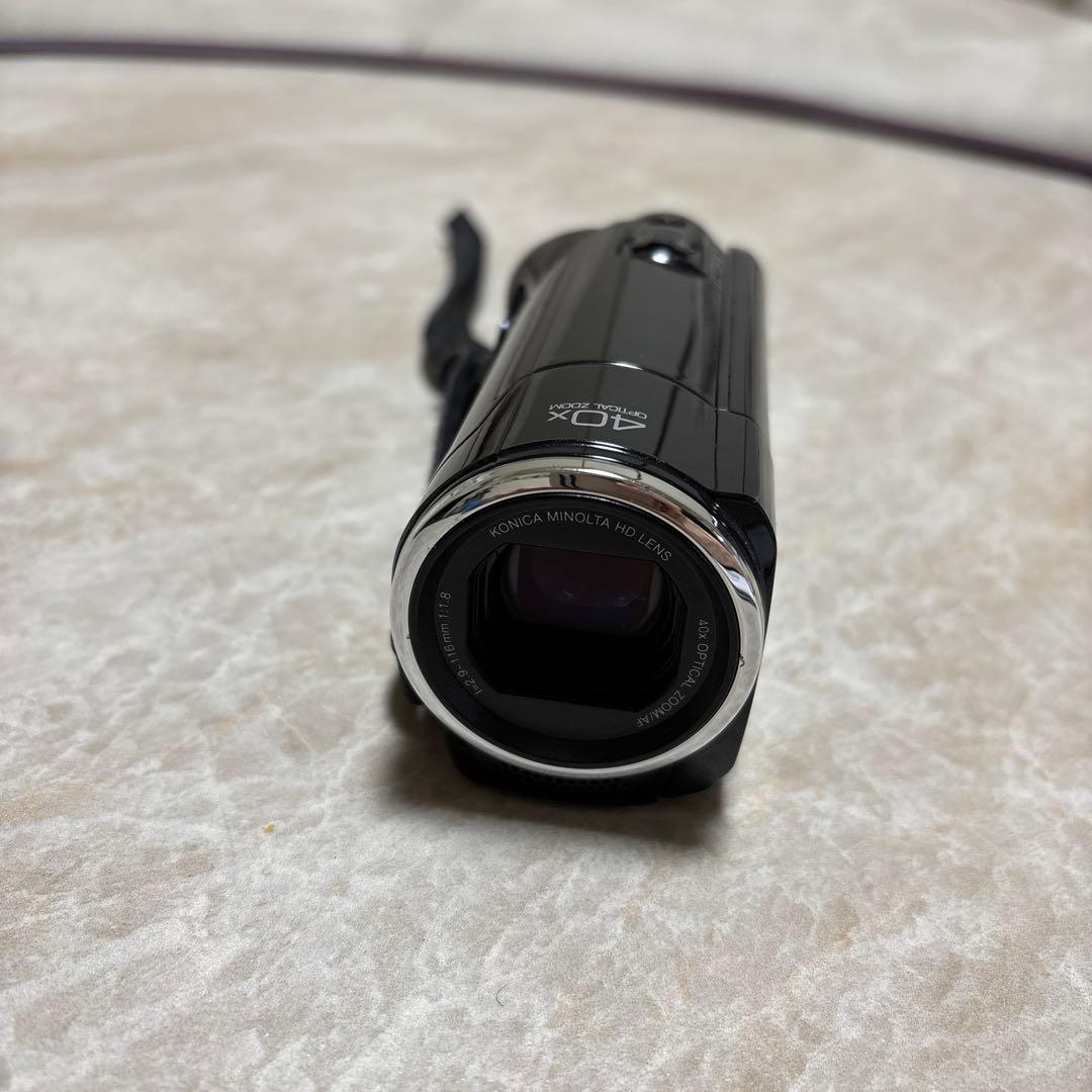 動作確認JVC エブリオ　Everio HD本体 GZ-HM450-B バッテリ