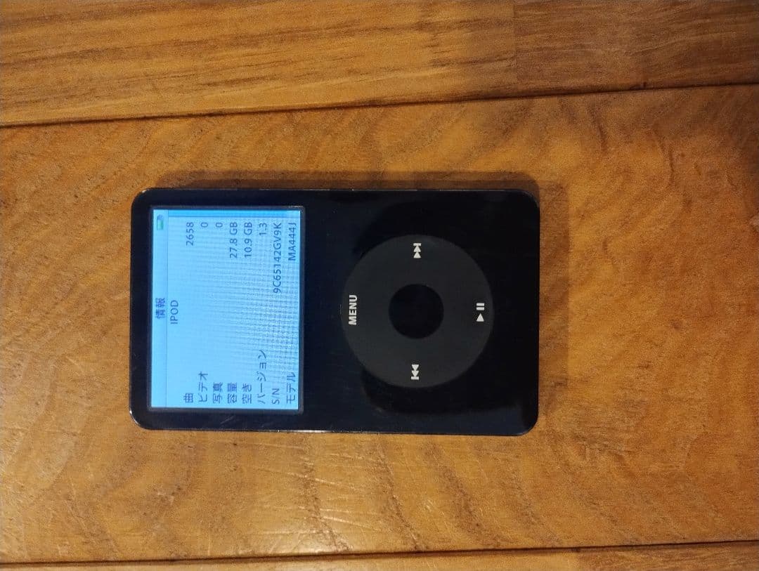 ipod MA444J クラシック　30GB　ブラック