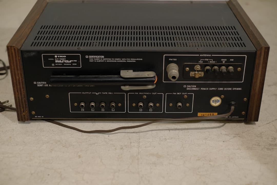 TRIO KT-7007 美品 動作保証品 AM FM チューナー